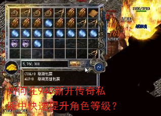 如何在945新开传奇私服中快速提升角色等级? 如何在945新开传奇私服中快速提升角色等级?