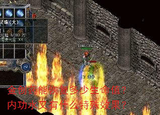 金创药能恢复多少生命值?内功水又有什么特殊效果? 金创药能恢复多少生命值?内功水又有什么特殊效果?