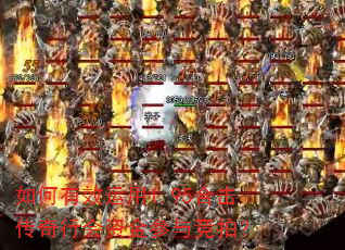 如何有效运用1.95合击传奇行会资金参与竞拍? 如何有效运用1.95合击传奇行会资金参与竞拍?