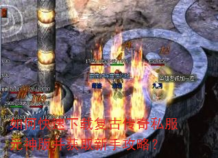 如何快速下载复古传奇私服元神版并获取新手攻略? 如何快速下载复古传奇私服元神版并获取新手攻略?