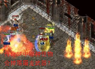 传奇SF中哪种怪物会掉落屠龙武器? 传奇SF中哪种怪物会掉落屠龙武器?